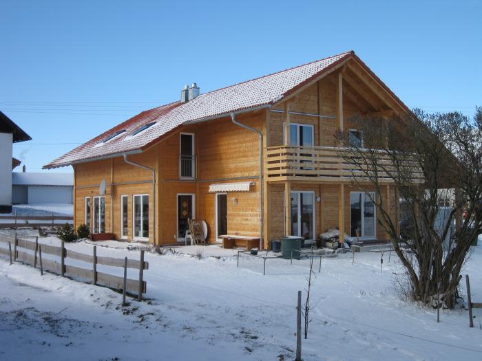 Holzbohlenhaus